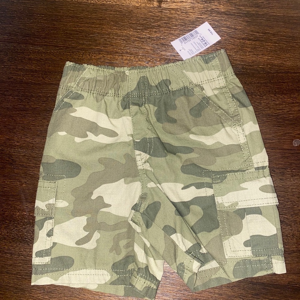 Green Camo Boy Shorts
